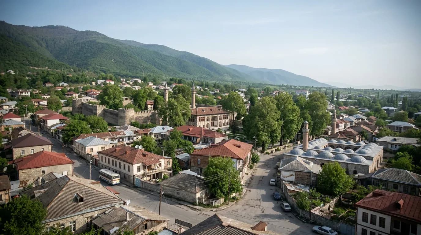 Sheki landscape